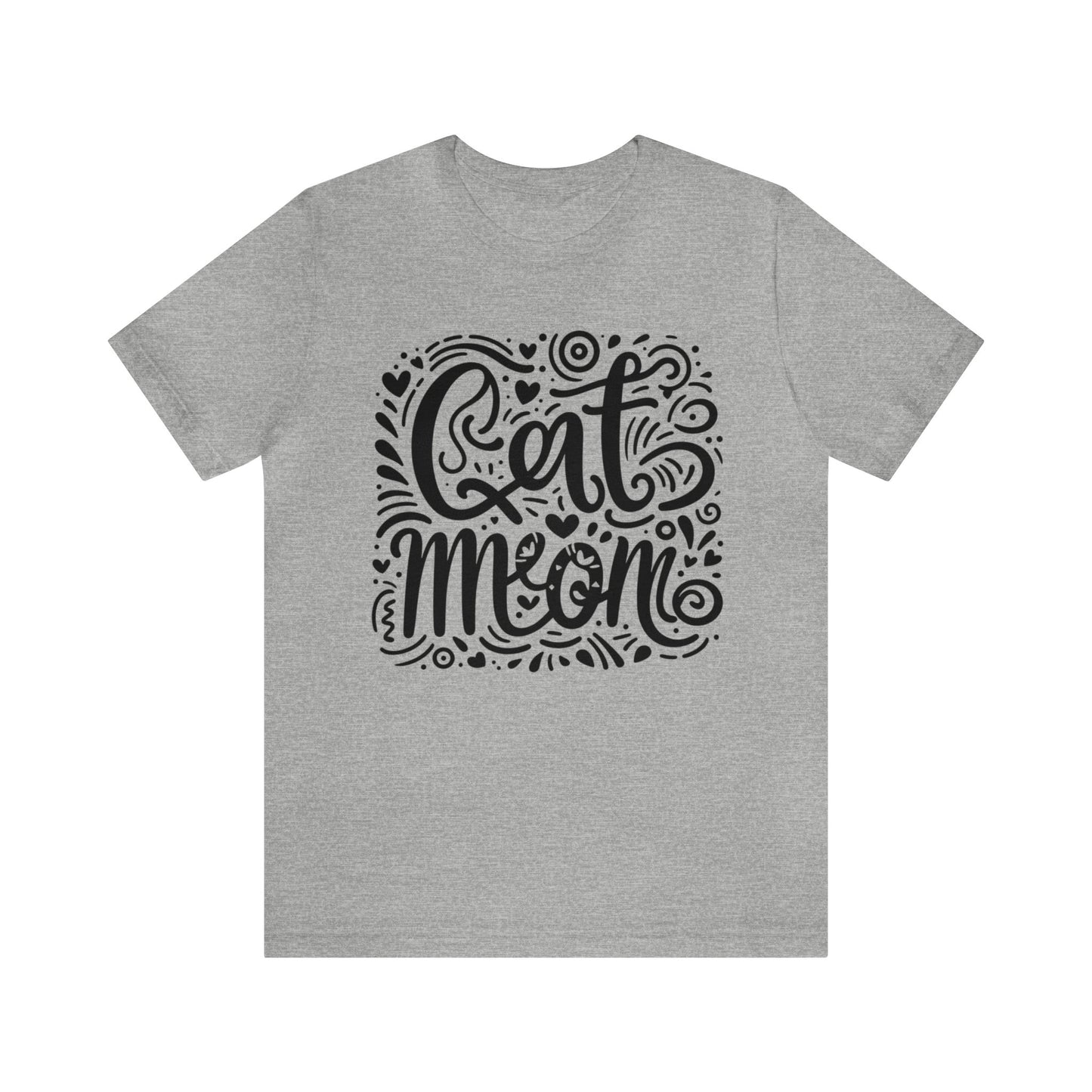 Cat Mommy Jersey Short Sleeve Tee