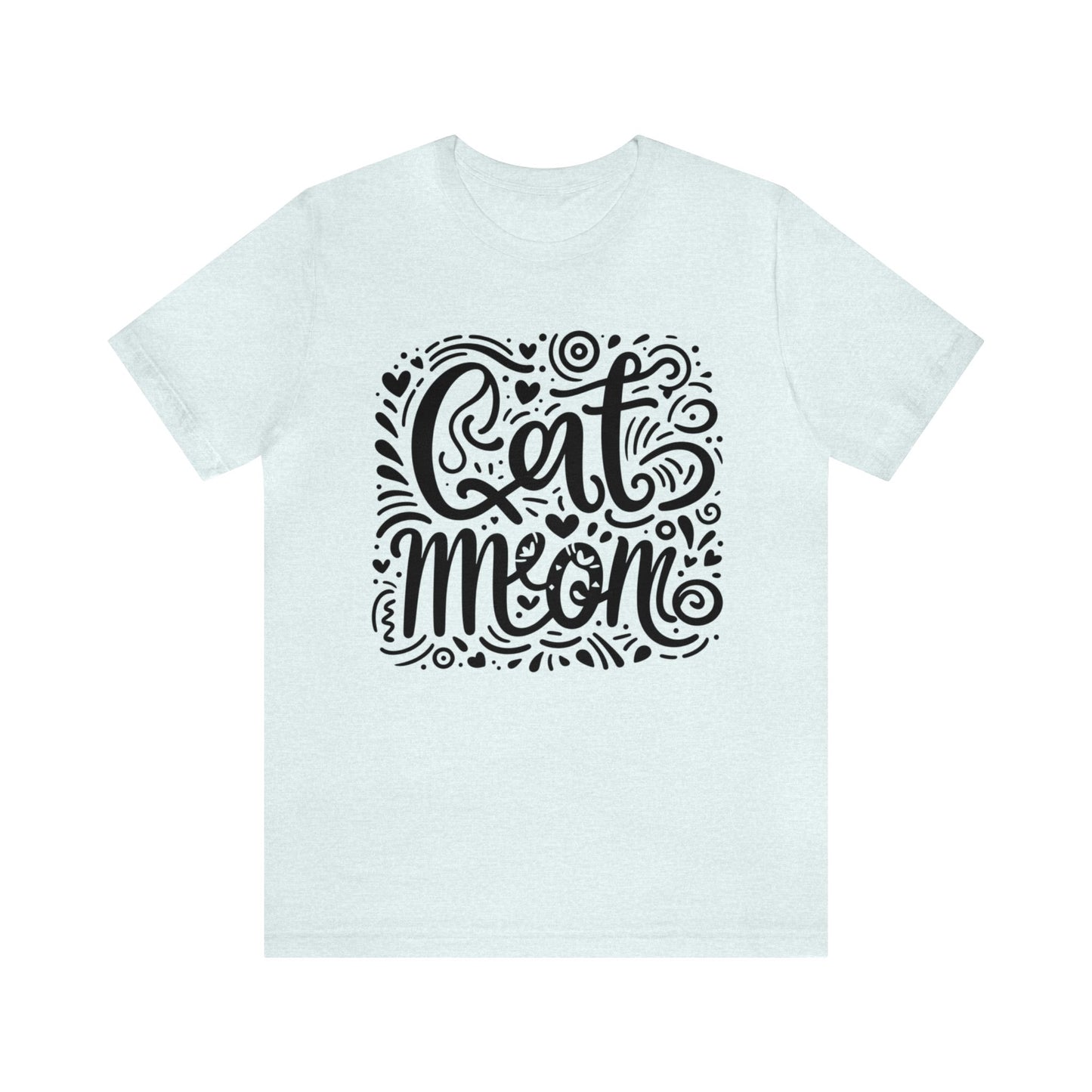 Cat Mommy Jersey Short Sleeve Tee