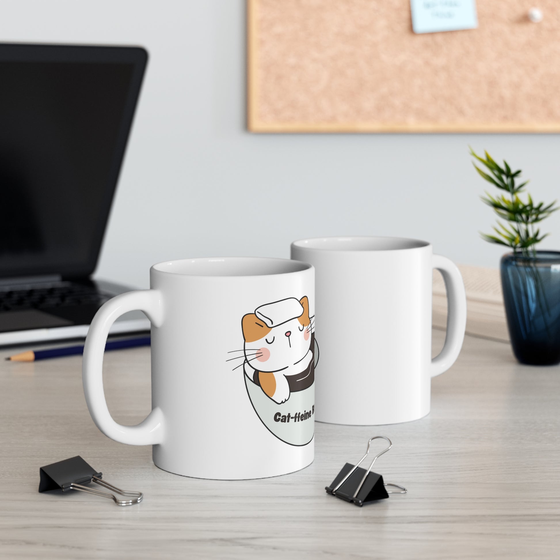 Cat-ffeine Break Coffee Mug 11oz