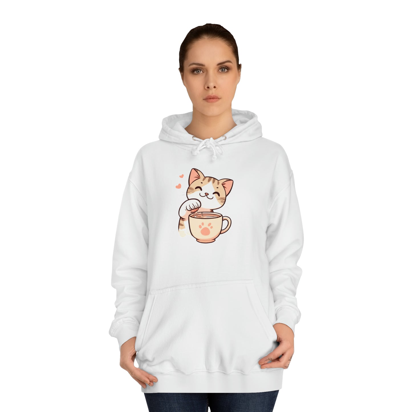 Let me Make it more Sweet Unisex Cat Hoodie 