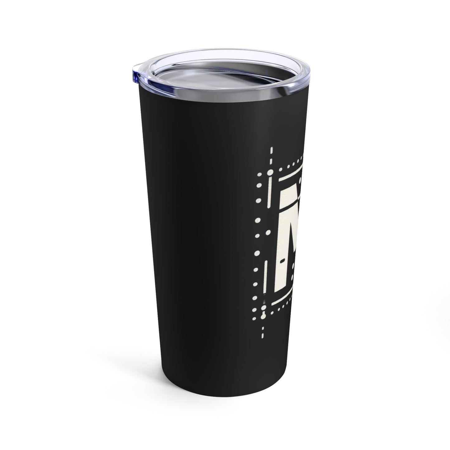 M3 Space Black Double-Wall Insulated Stainless Steel 20oz/0.59L Tumbler with Lid