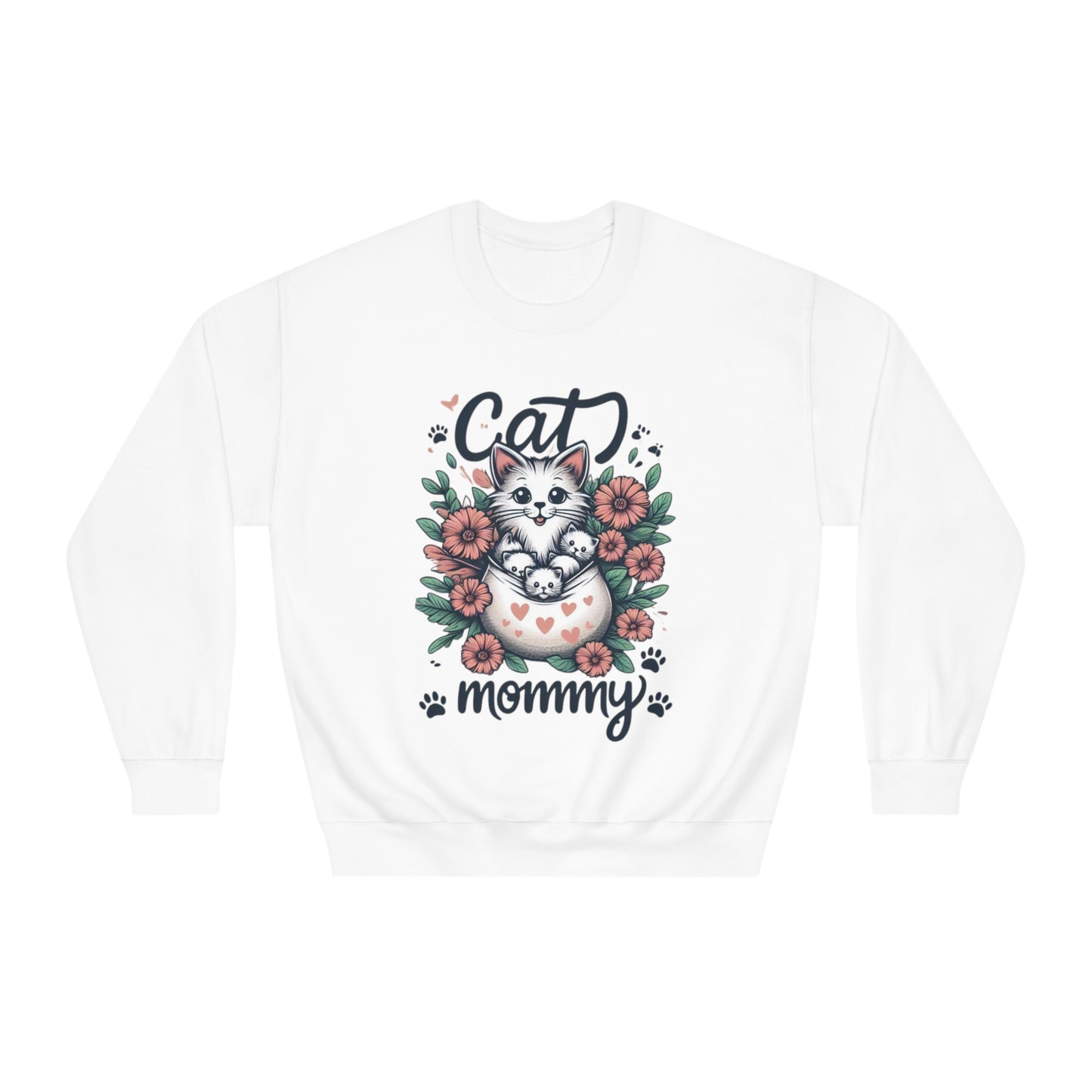 Cat Mommy Crewneck Sweatshirt