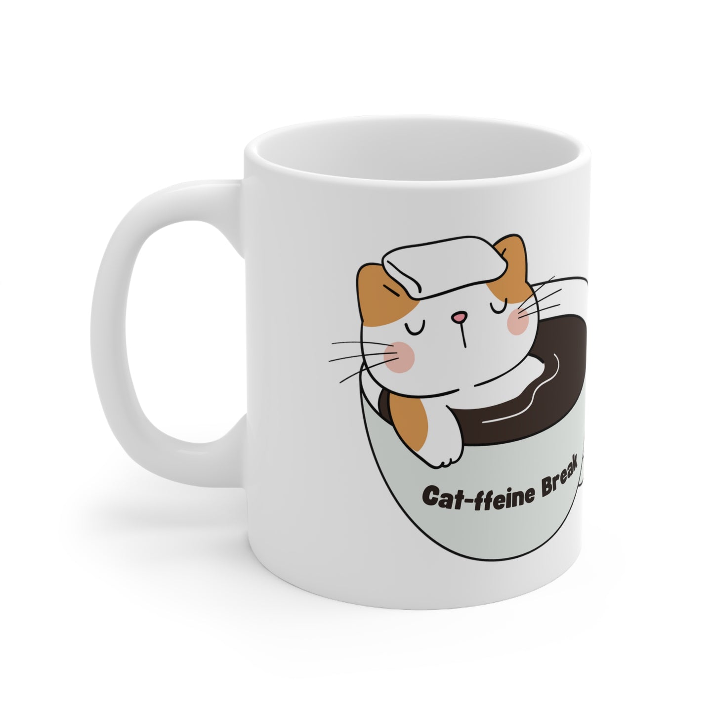 Cat-ffeine Break Coffee Mug 11oz