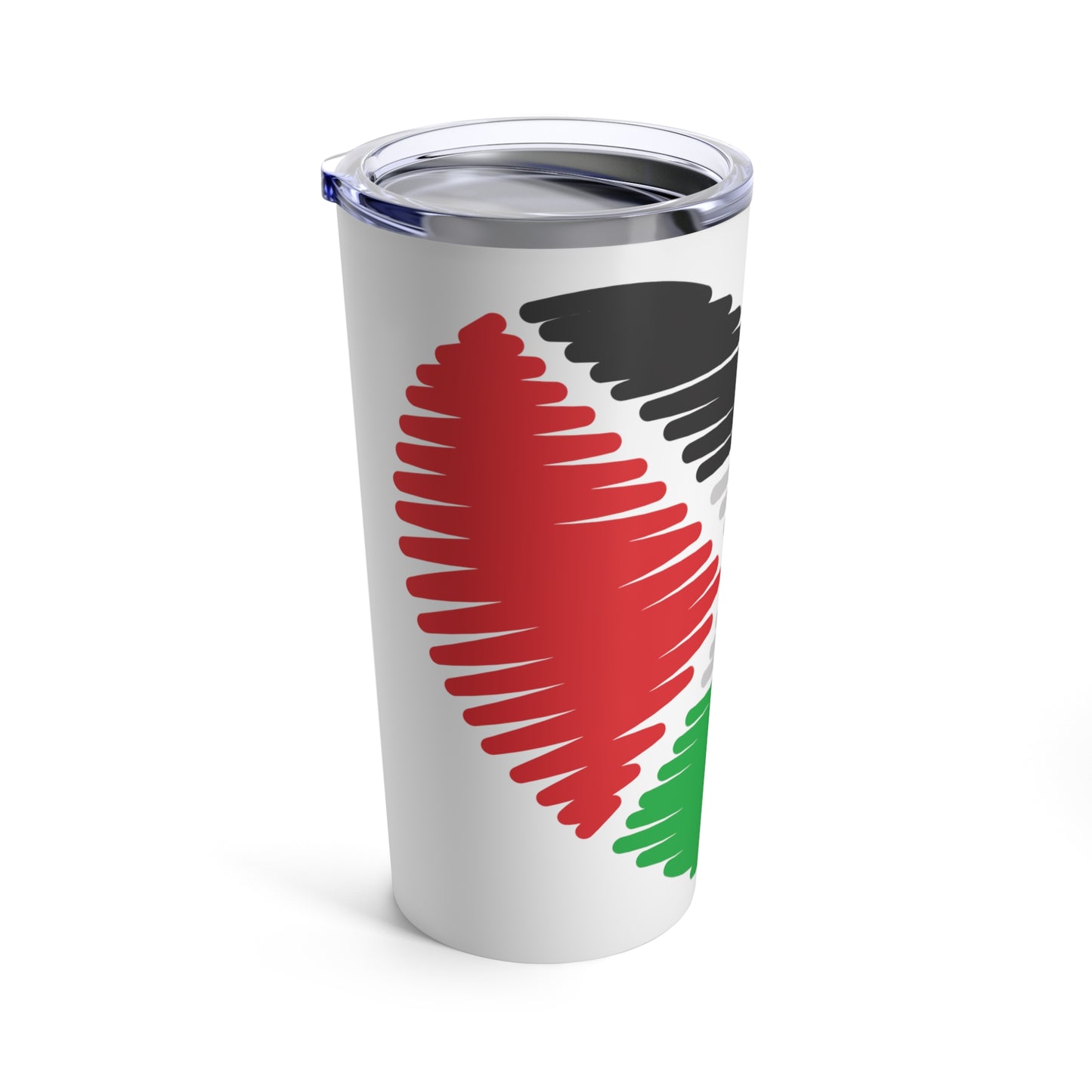 Free Palestine Stainless Steel 20oz/0.59L Tumbler with Lid