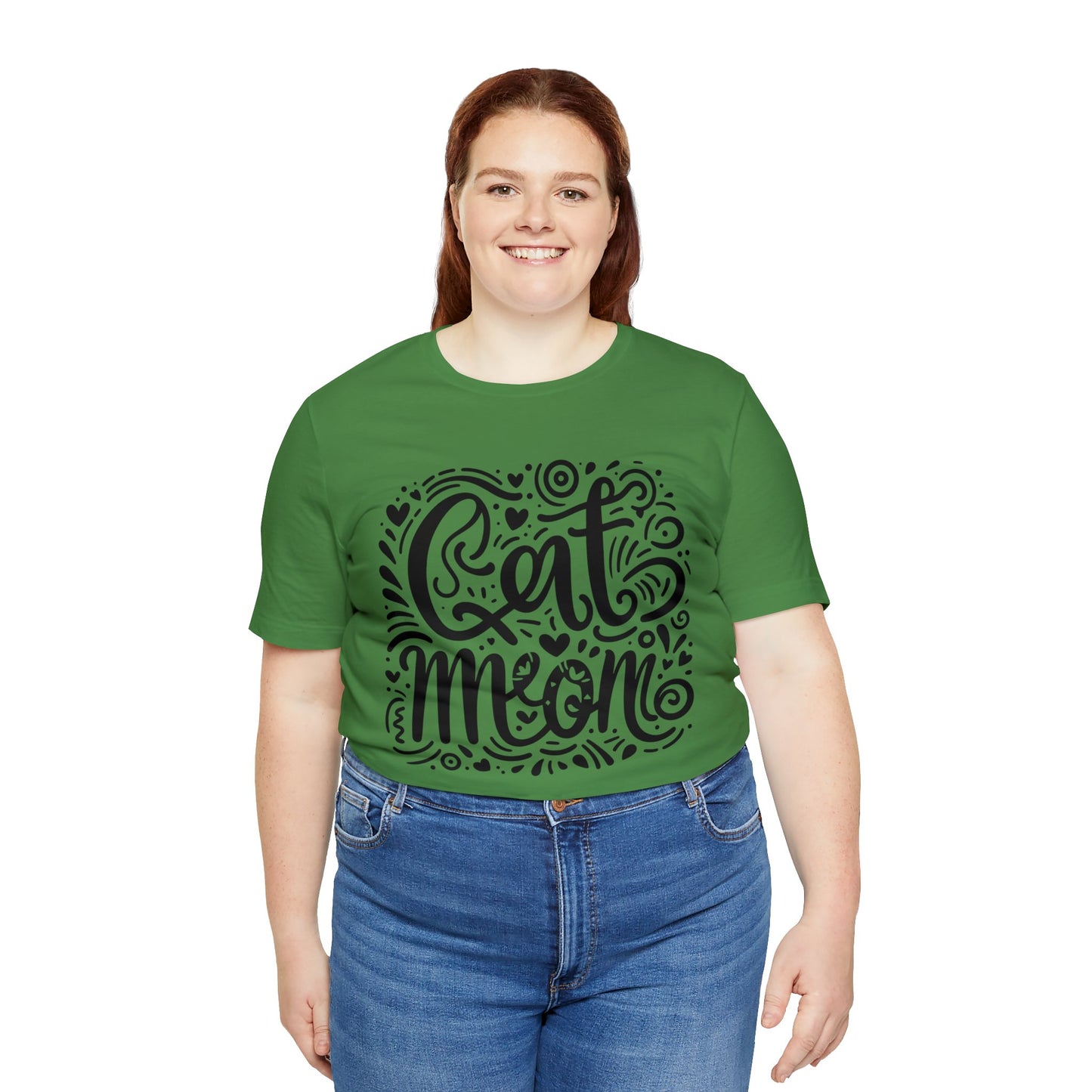 Cat Mommy Jersey Short Sleeve Tee