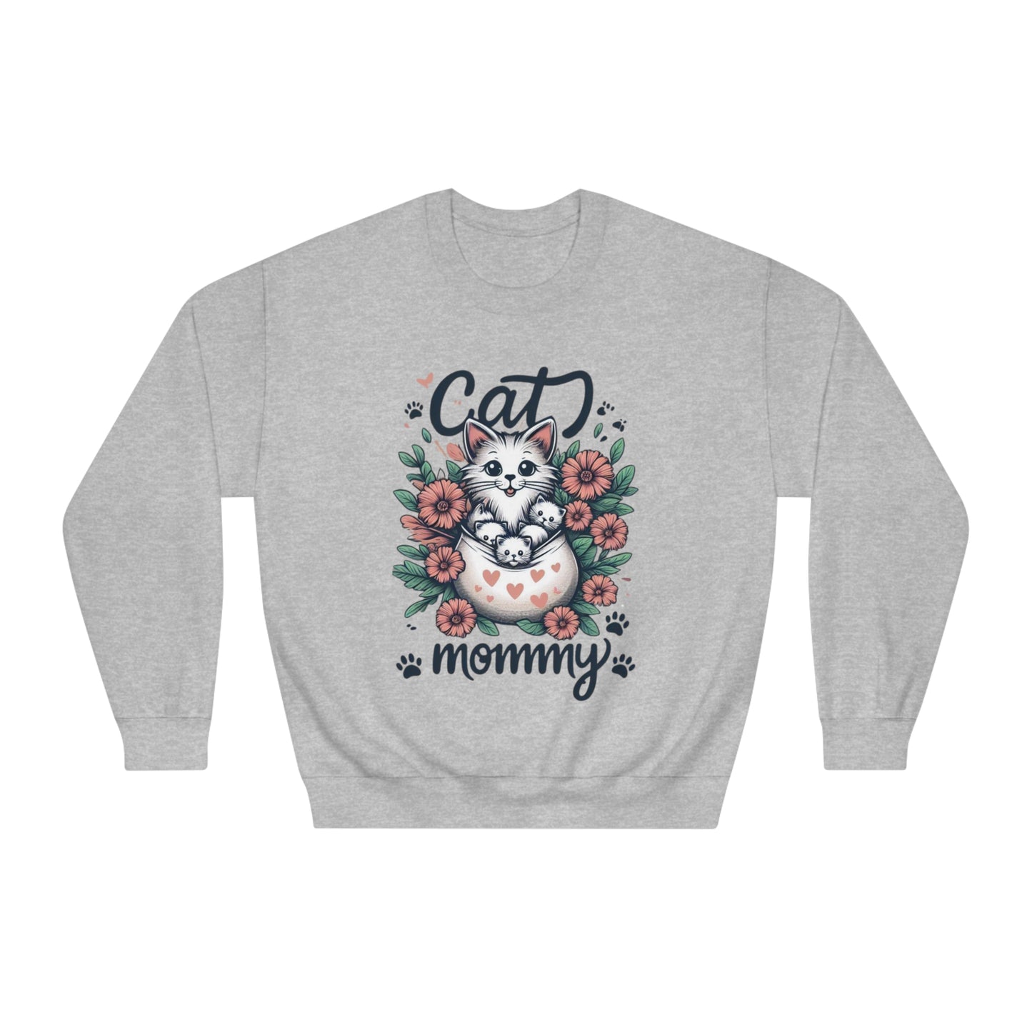 Cat Mommy Crewneck Sweatshirt